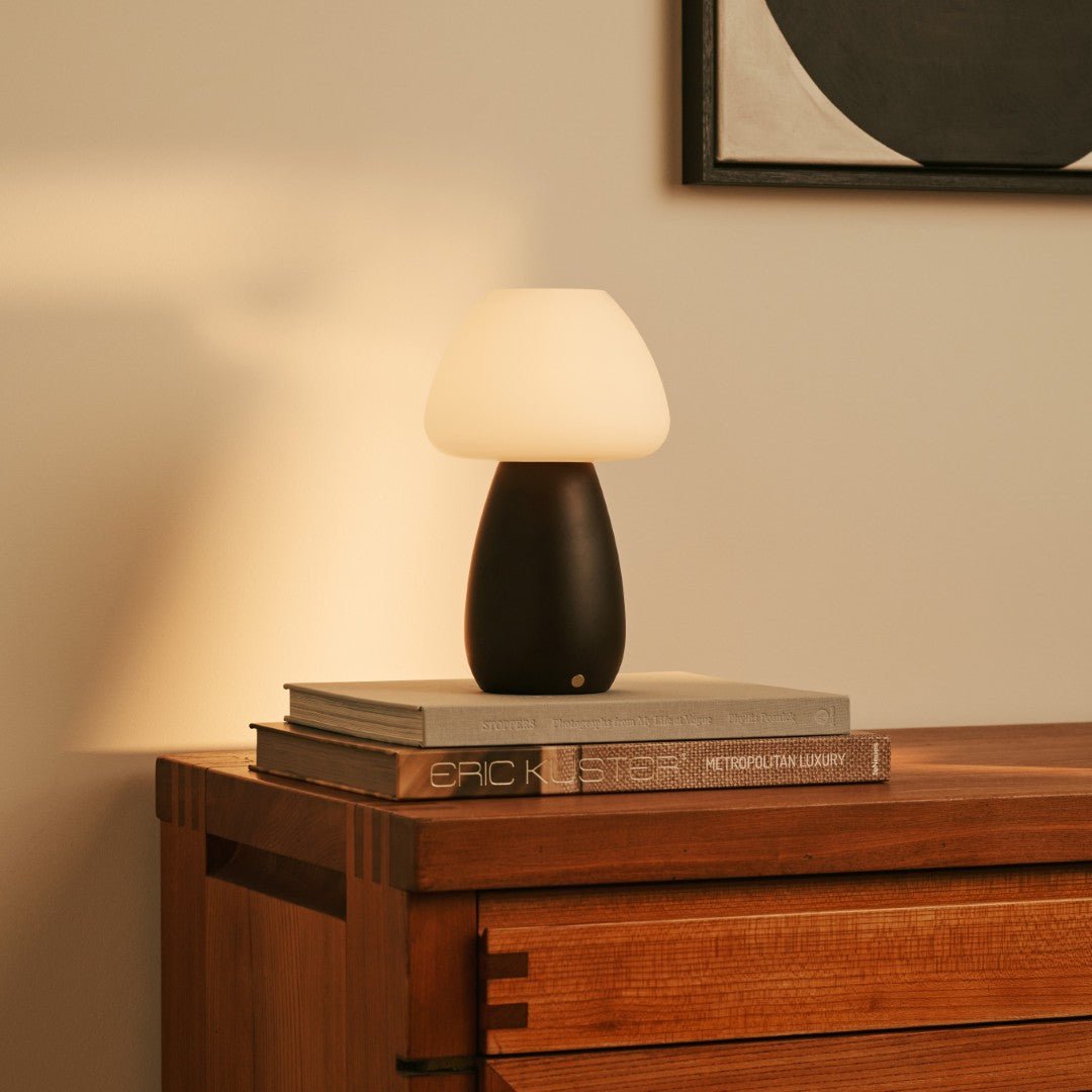 Bären Dunkelbraune Lampe – wiederaufladbar, dimmbar & kabellos