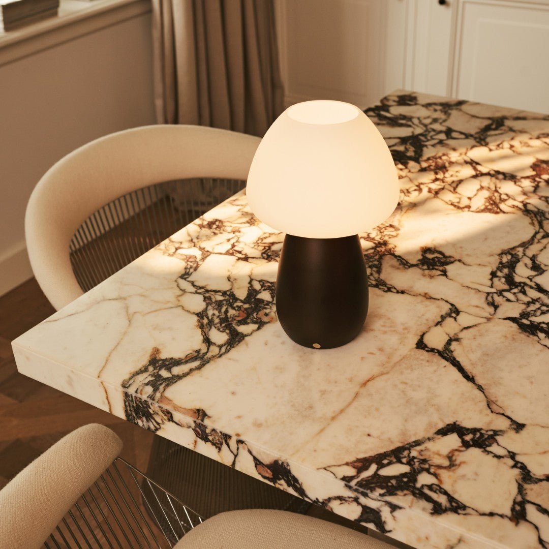 Bären Dunkelbraune Lampe – wiederaufladbar, dimmbar & kabellos