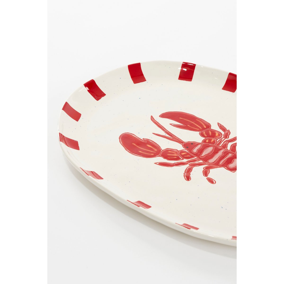 Ariane Servingboard - L41 x B31 x H3 cm - Steingüter - Rot
