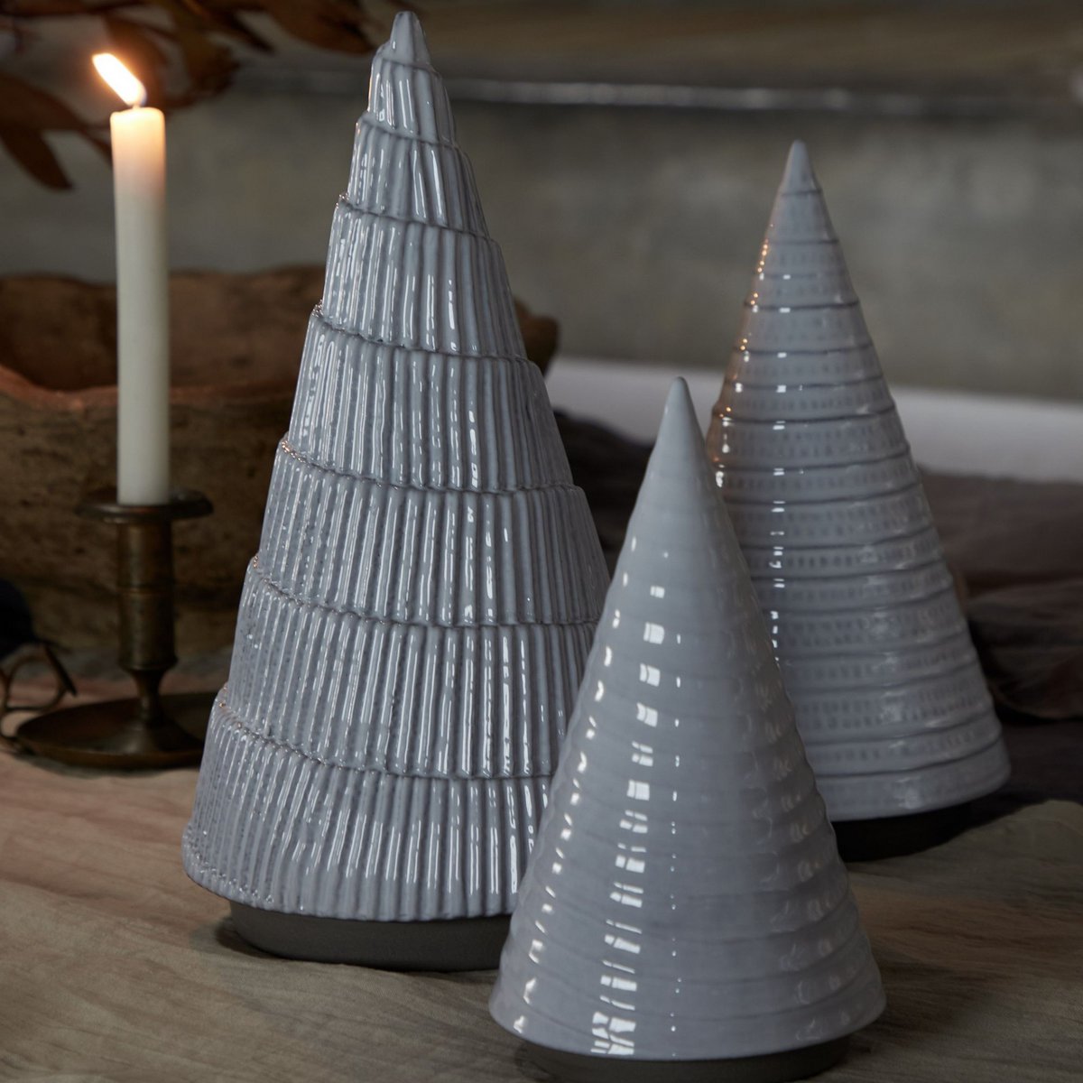 Dekobaum „Festa“ – Weiß, 31,5 cm