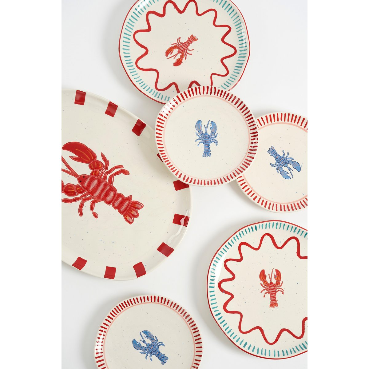 Ariane -Teller - Set von 4 - Ø27 cm