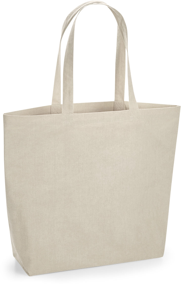 Maxi Bio-Baumwolltasche naturgefärbt