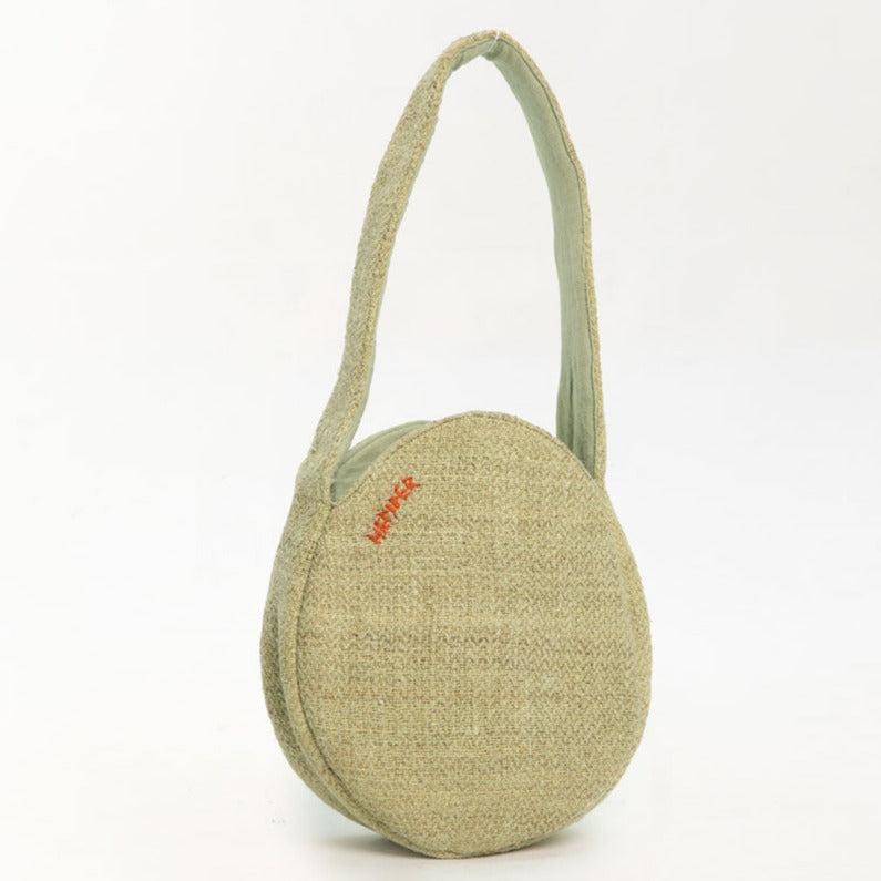 Ayesha Kleine Pistazientasche aus 100% Hanf | OUTLET