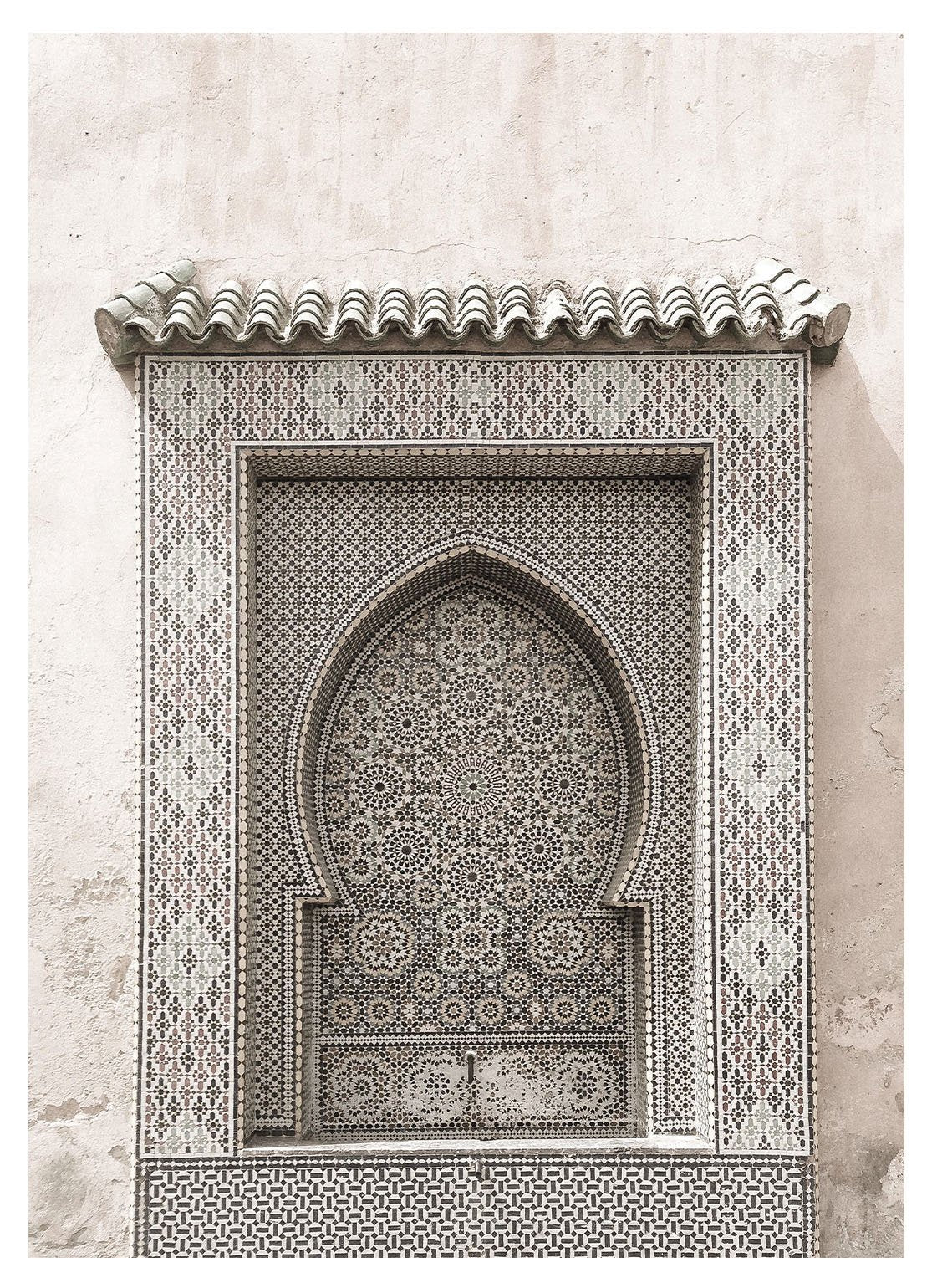 Kunstdruck „Der Brunnen“ – 40 × 50 cm