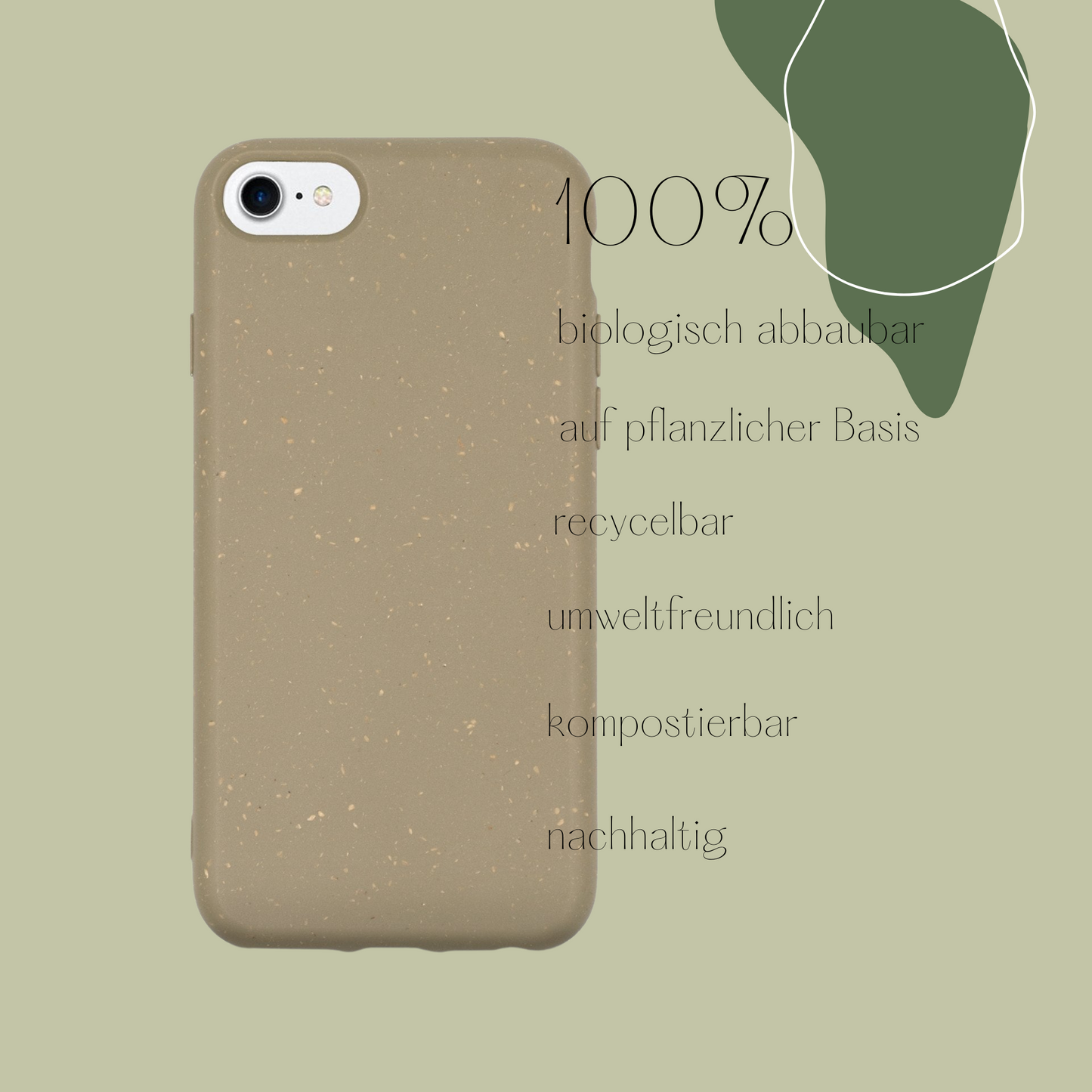 Biologisch abbaubare Handyhülle – Orange