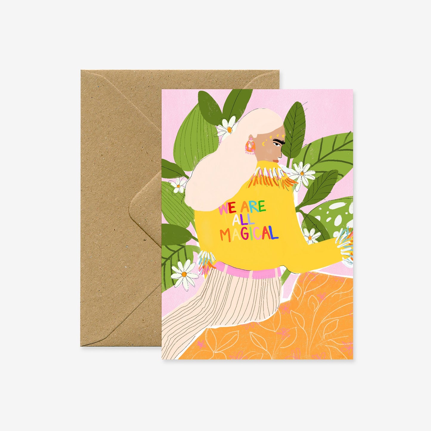 Wir sind alle magisch - Grußkarte