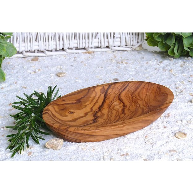 Schälchen oval aus Olivenholz