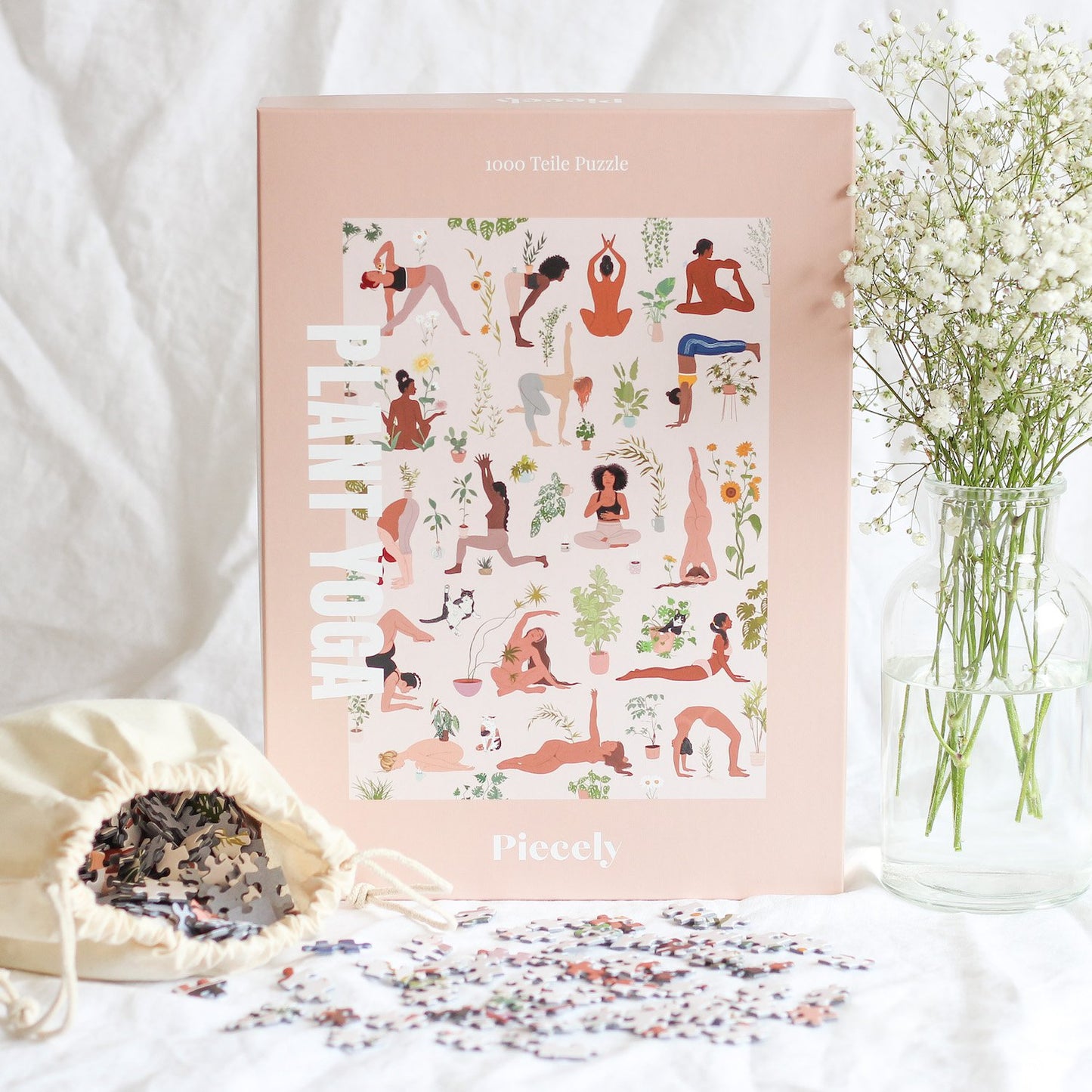 Puzzle Plant Yoga, 1000 Teile