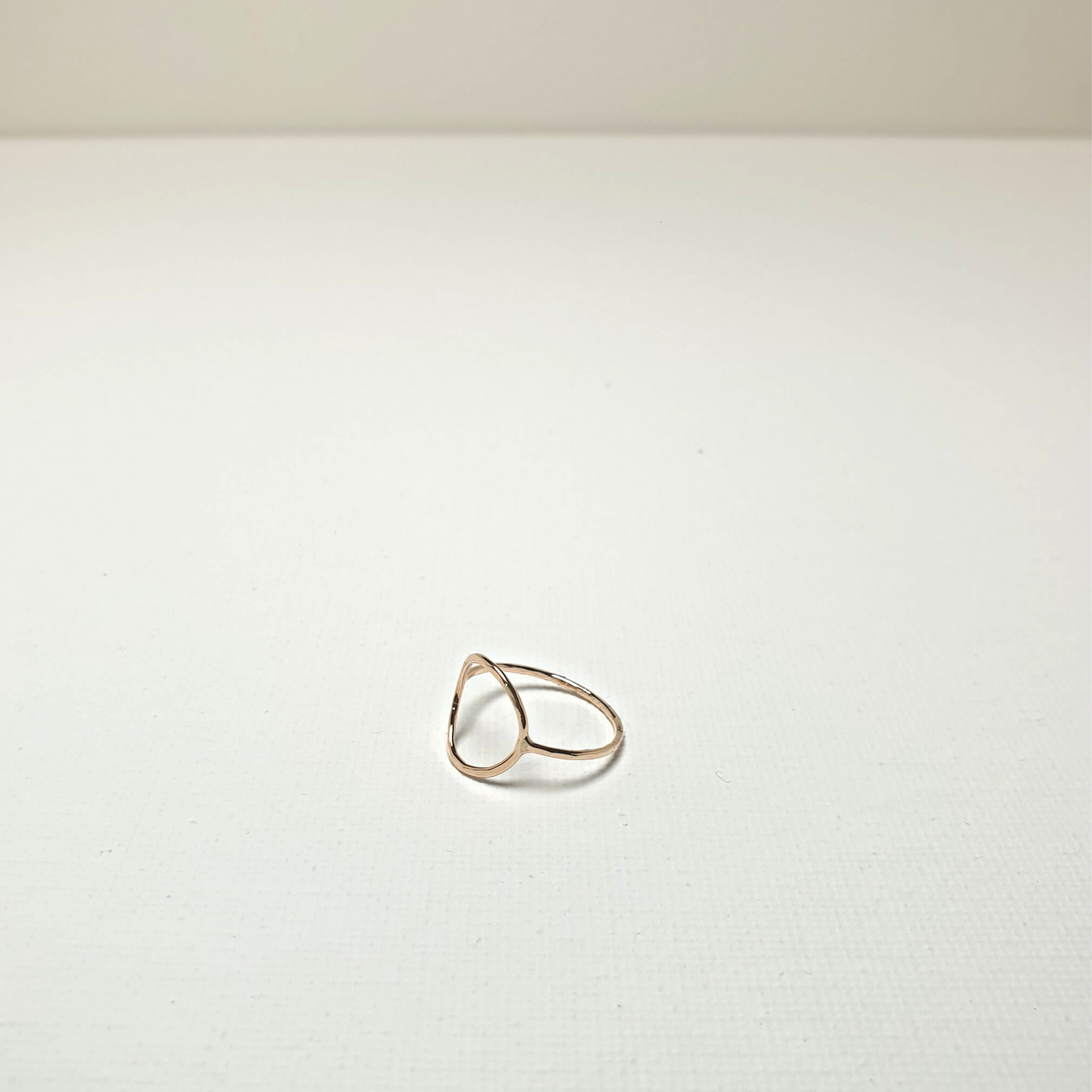 Kreis-Ring aus Gold | OUTLET