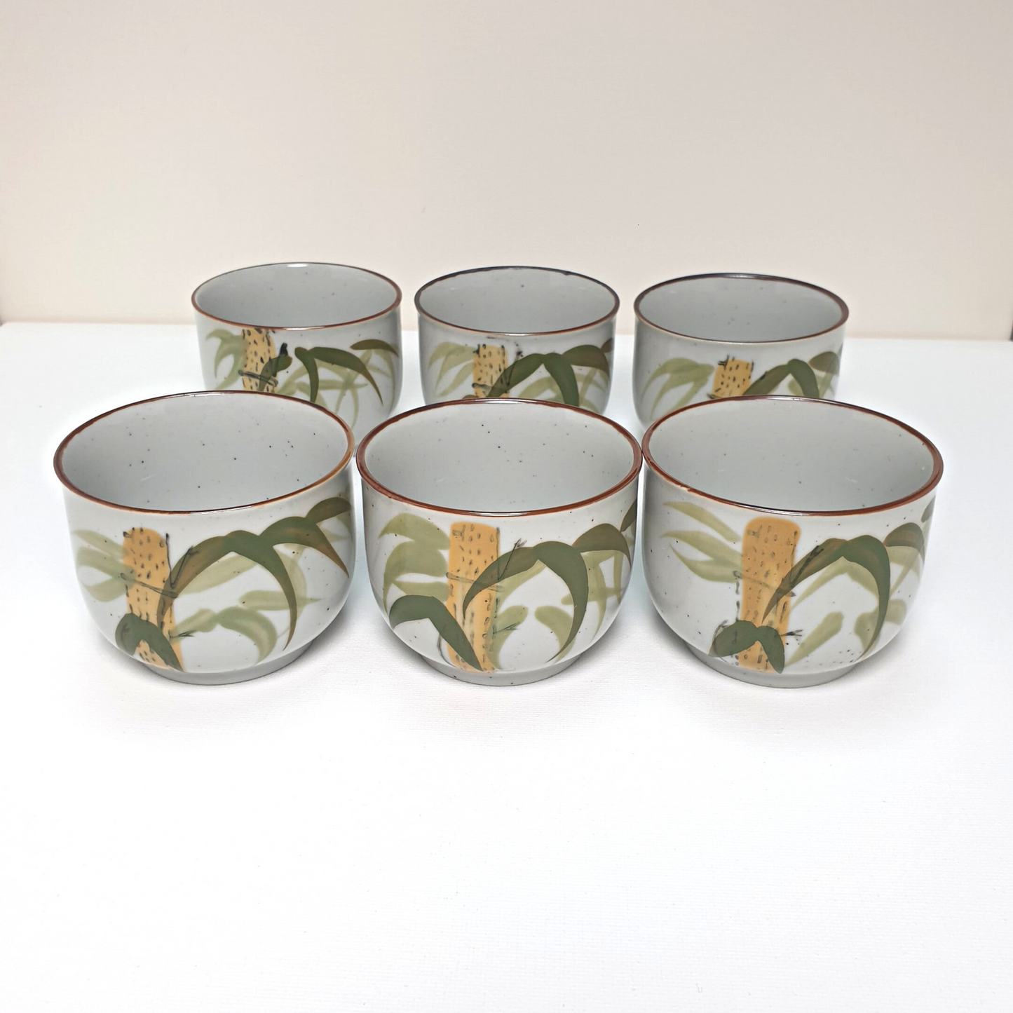 Handbemalte Sake Tassen 6er-Set