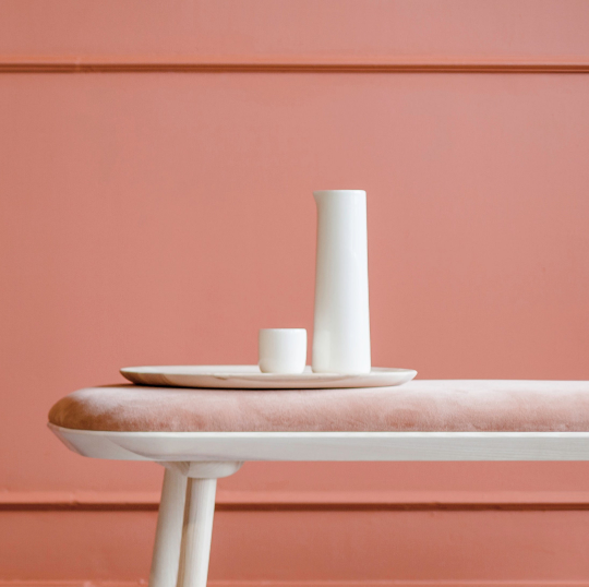 Keramikkrug mit 2 Tassen