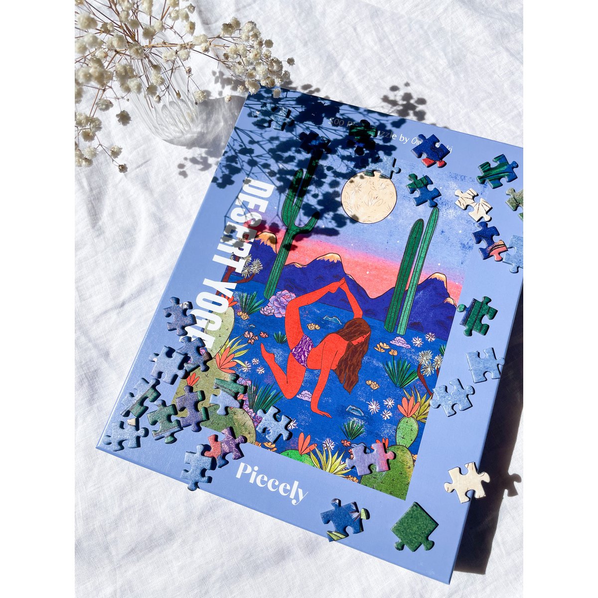 Puzzle Desert Yoga | 500 Teile | Nachhaltig & Made in Germany