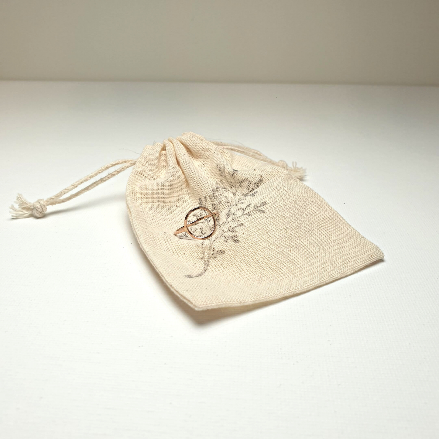 Kreis-Ring in Rose | OUTLET