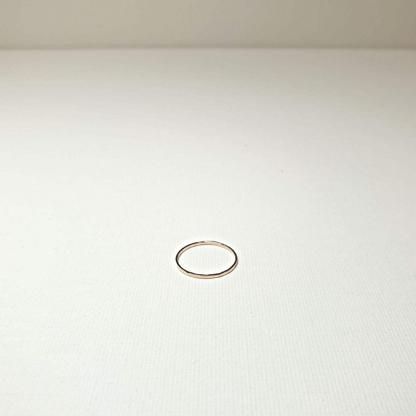 Zarter 1,3 mm Gelbgold Ring