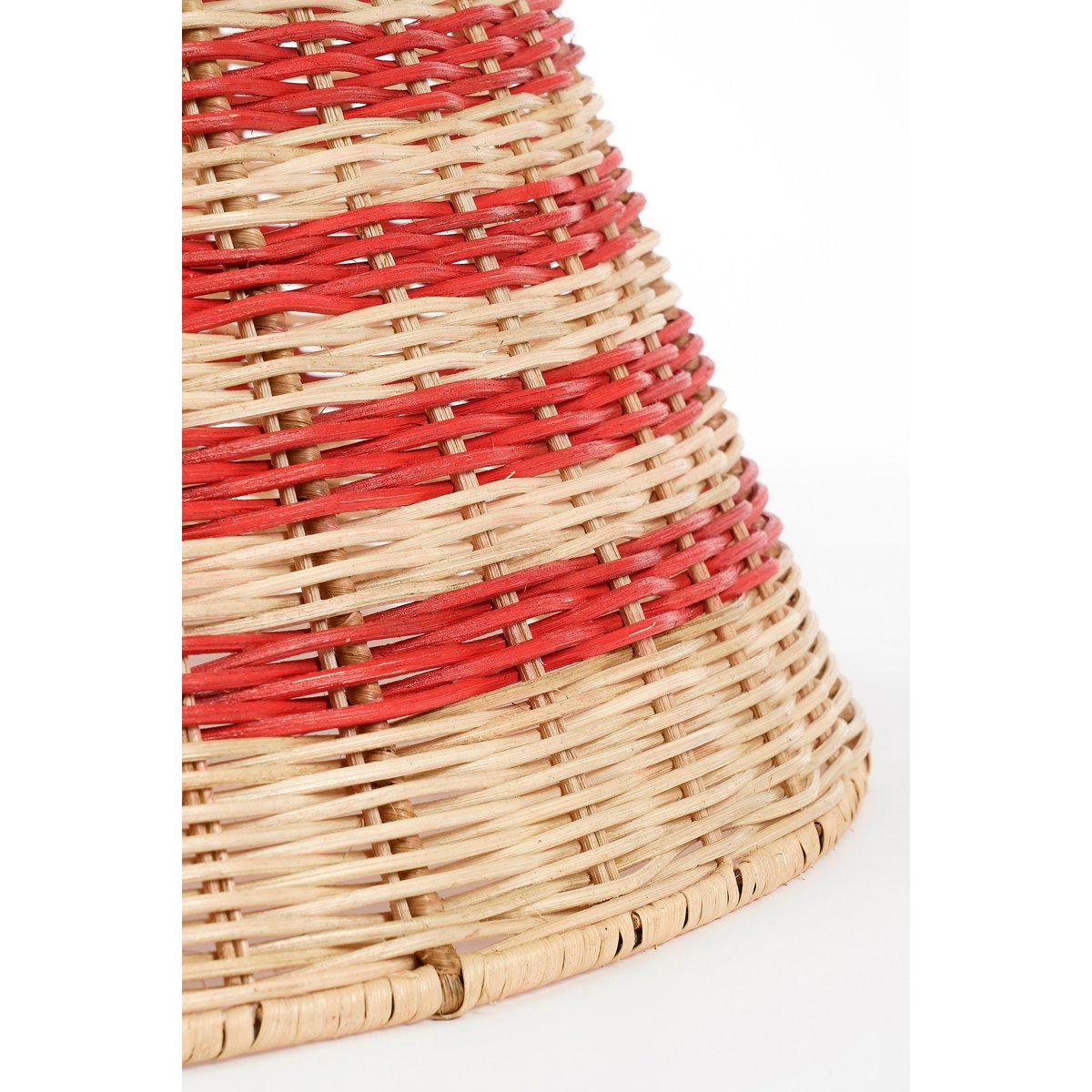 Weihnachtsbaumkorb Rattan – Ø60 cm – Beige