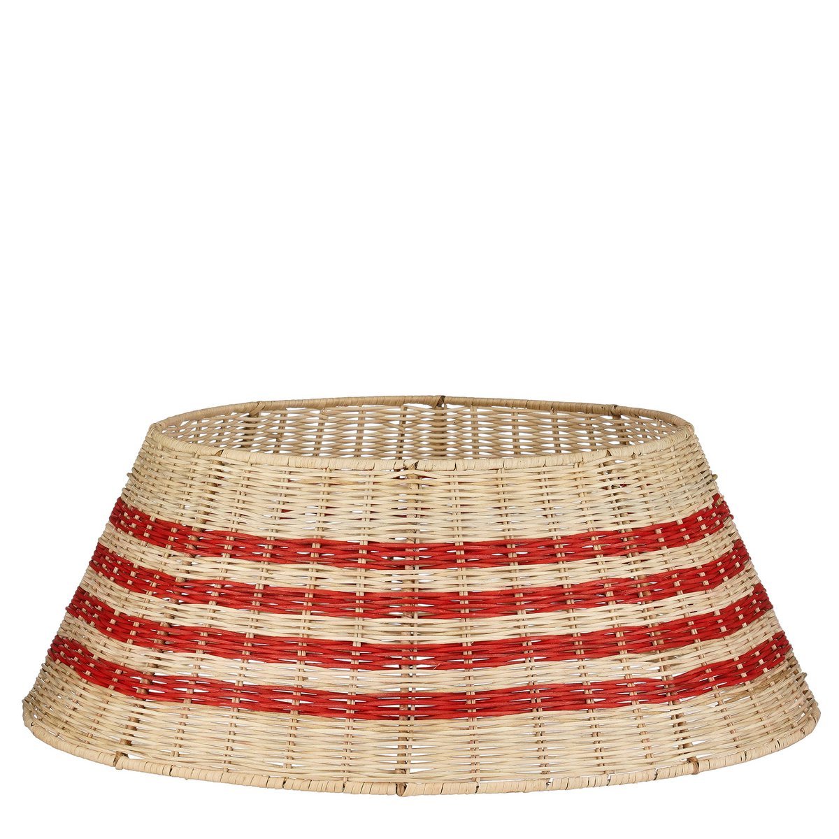 Weihnachtsbaumkorb Rattan – Ø60 cm – Beige