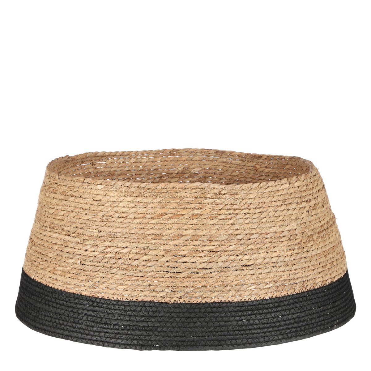 Weihnachtsbaumrock Seegras – Ø58 cm – Schwarz