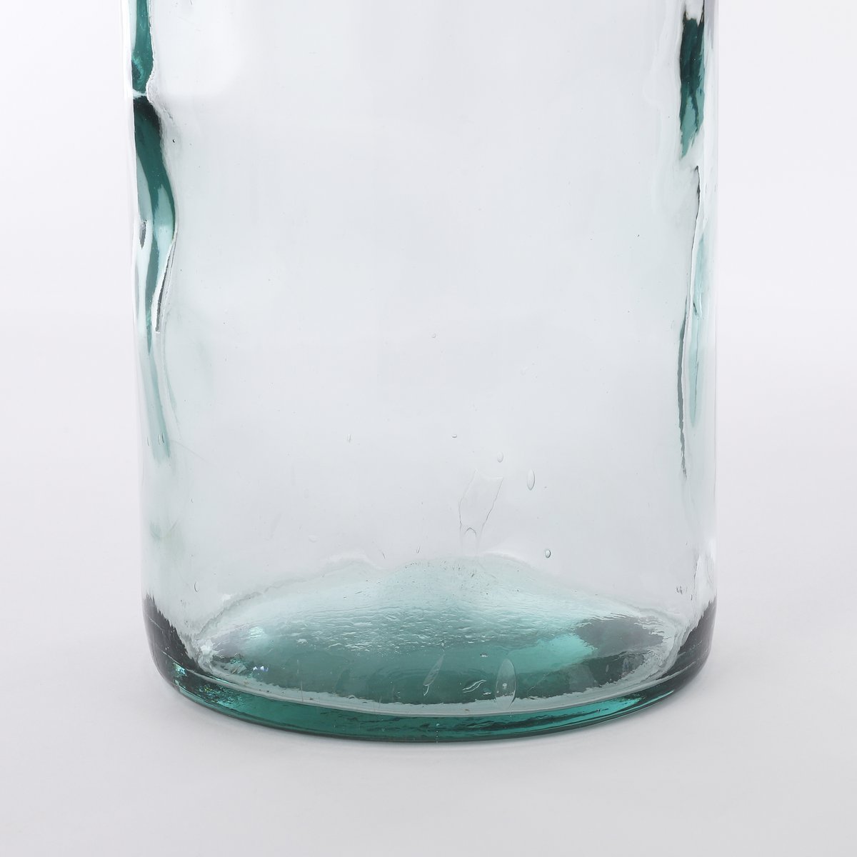 Rioja Flaschenvase - H100 x Ø21 cm - Recyceltes Glas - Transparent