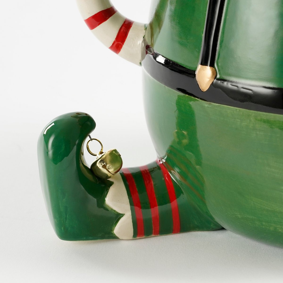 Lustiger BLOMEPOT – Dolomit Blumentopf Grün L28 × B19 × H16,5 cm