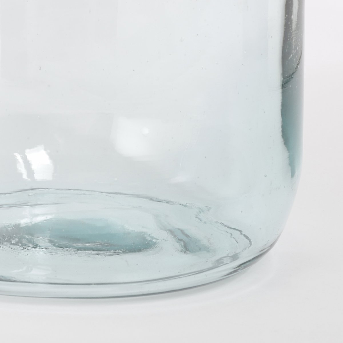 Vienne Vase - H40 x Ø23 cm - Recyceltes Glas - Transparent