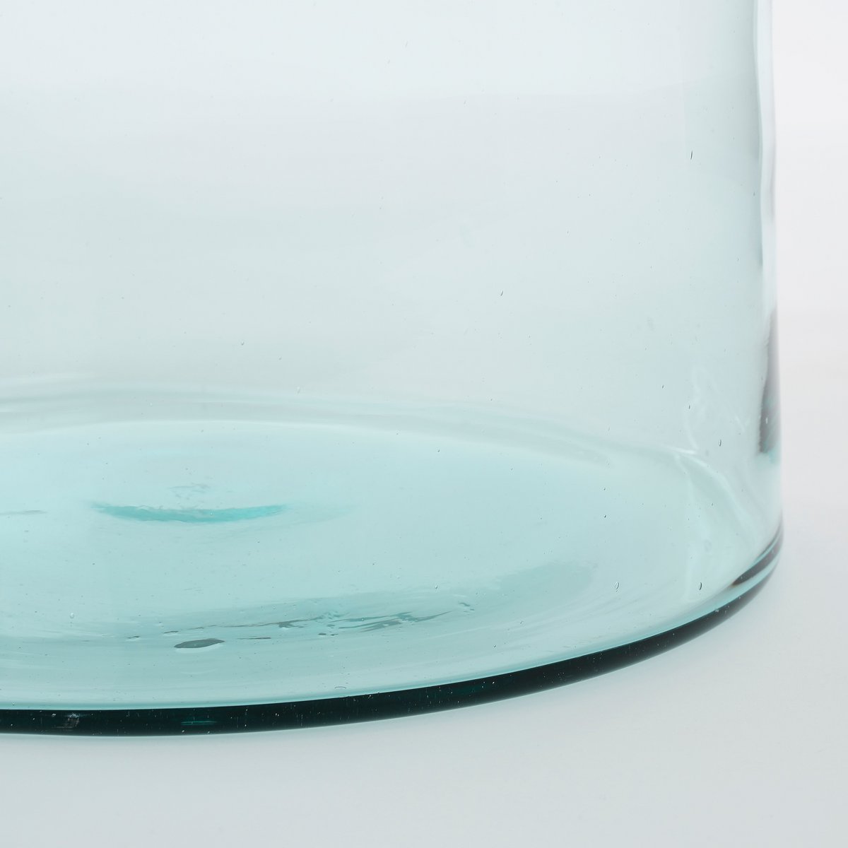 Florine Flaschenvase – H58 x Ø26 cm – Recyceltes Glas – Transparent