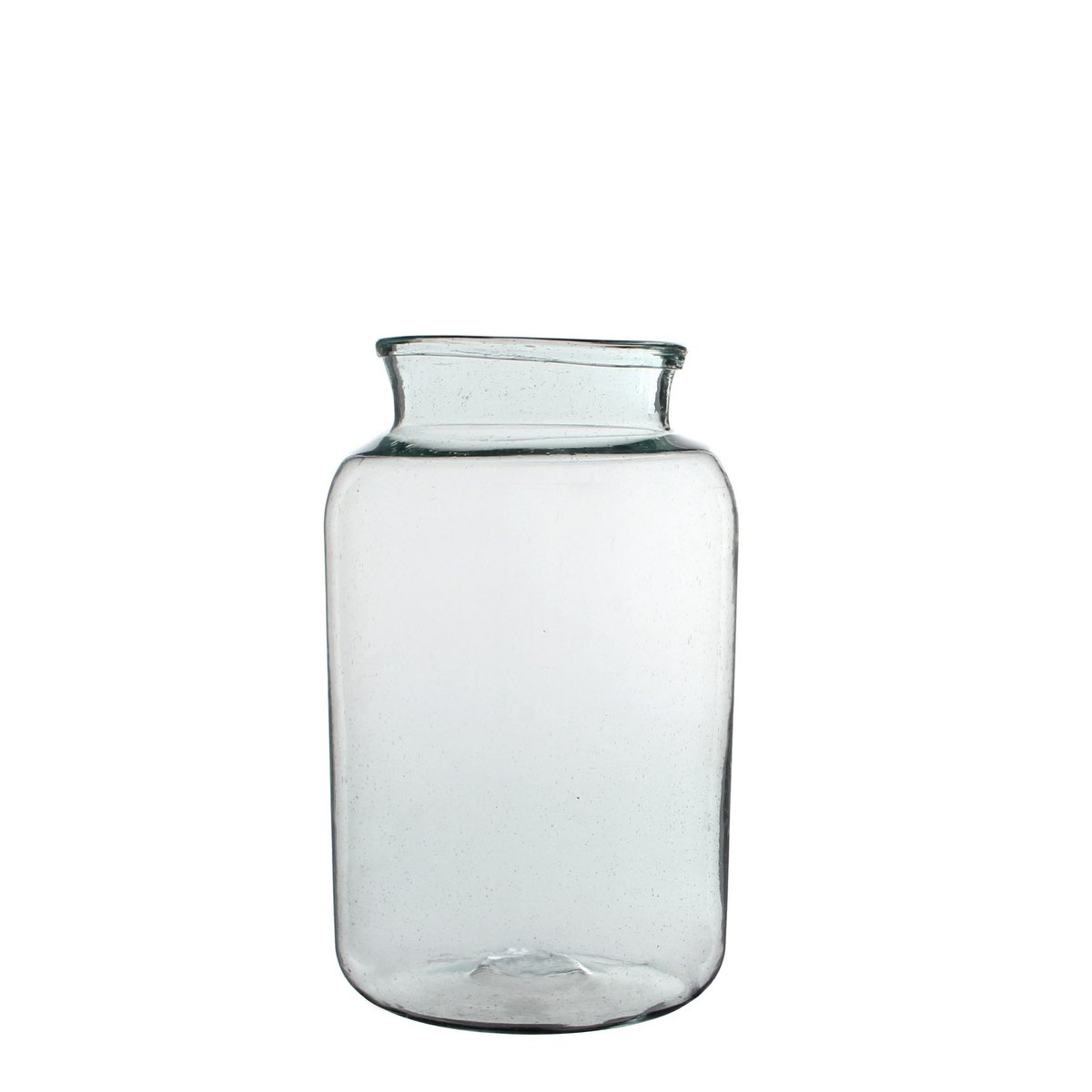 Vienne Vase - H40 x Ø23 cm - Recyceltes Glas - Transparent