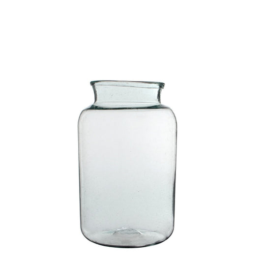 Vienne Vase - H40 x Ø23 cm - Recyceltes Glas - Transparent