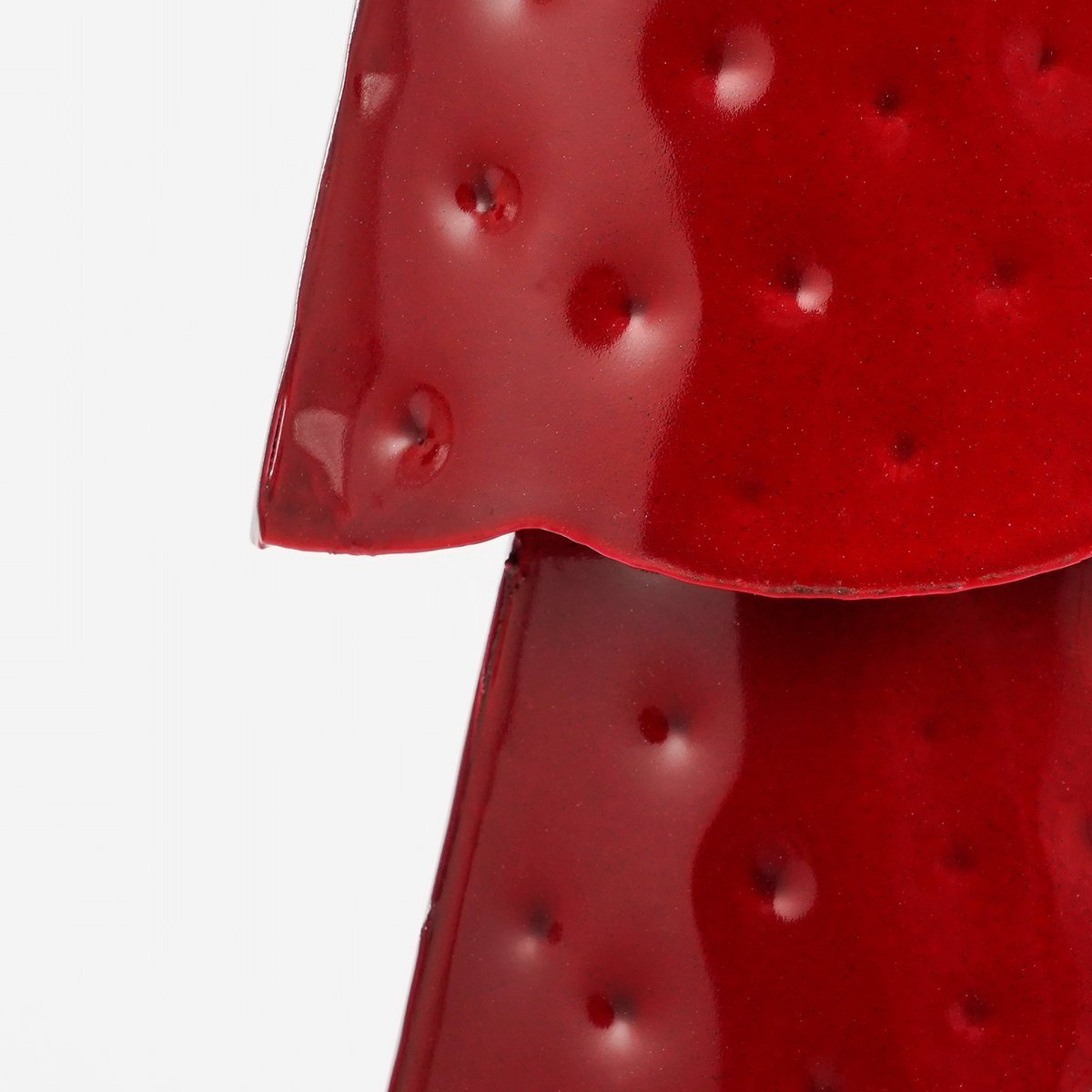 Roter Weihnachtsbaum aus Eisen – 91 cm Hoch | Deko für Fensterbank & Kamin