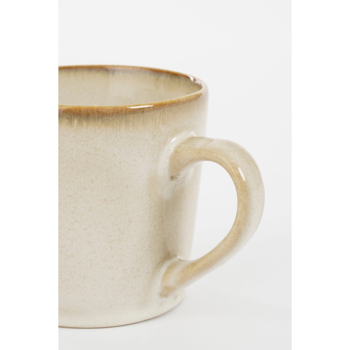 Service-Set Beige – 16-teiliges Steingut Geschirr – Seelenfroh