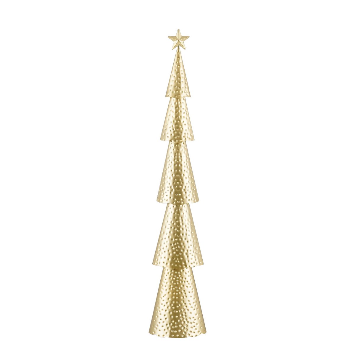 Weihnachtsbaum aus Eisen – Gold – 91 cm