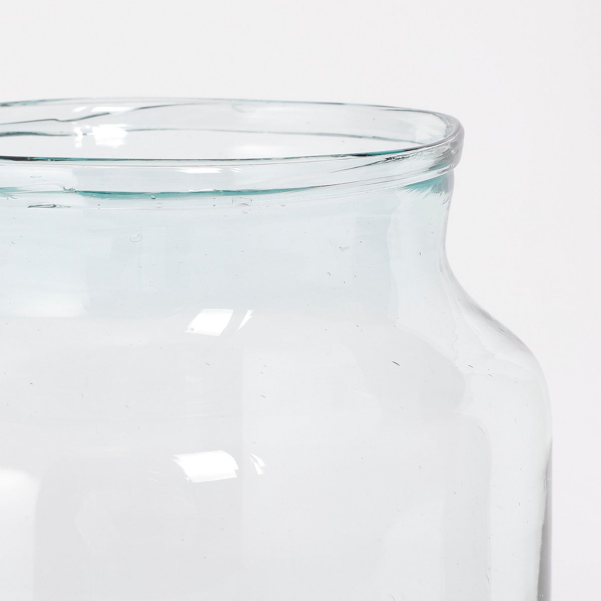 Vienne Vase - H42 x Ø29 cm - Recyceltes Glas - Transparent