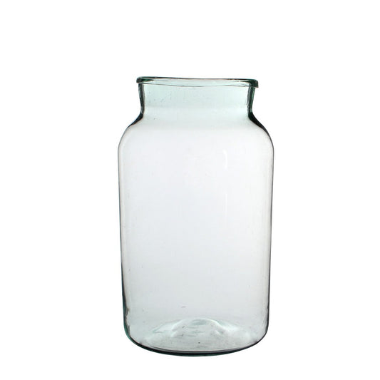 Vienne Vase - H44 x Ø25 cm - Recyceltes Glas - Transparent