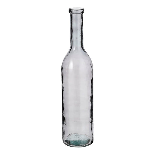 Rioja-Flaschenvase – H75 x Ø18 cm – recyceltes Glas – Dunkelgrau