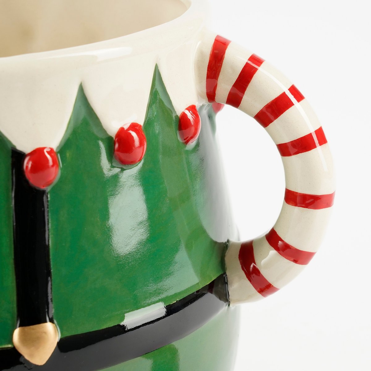 Lustiger BLOMEPOT – Dolomit Blumentopf Grün L28 × B19 × H16,5 cm