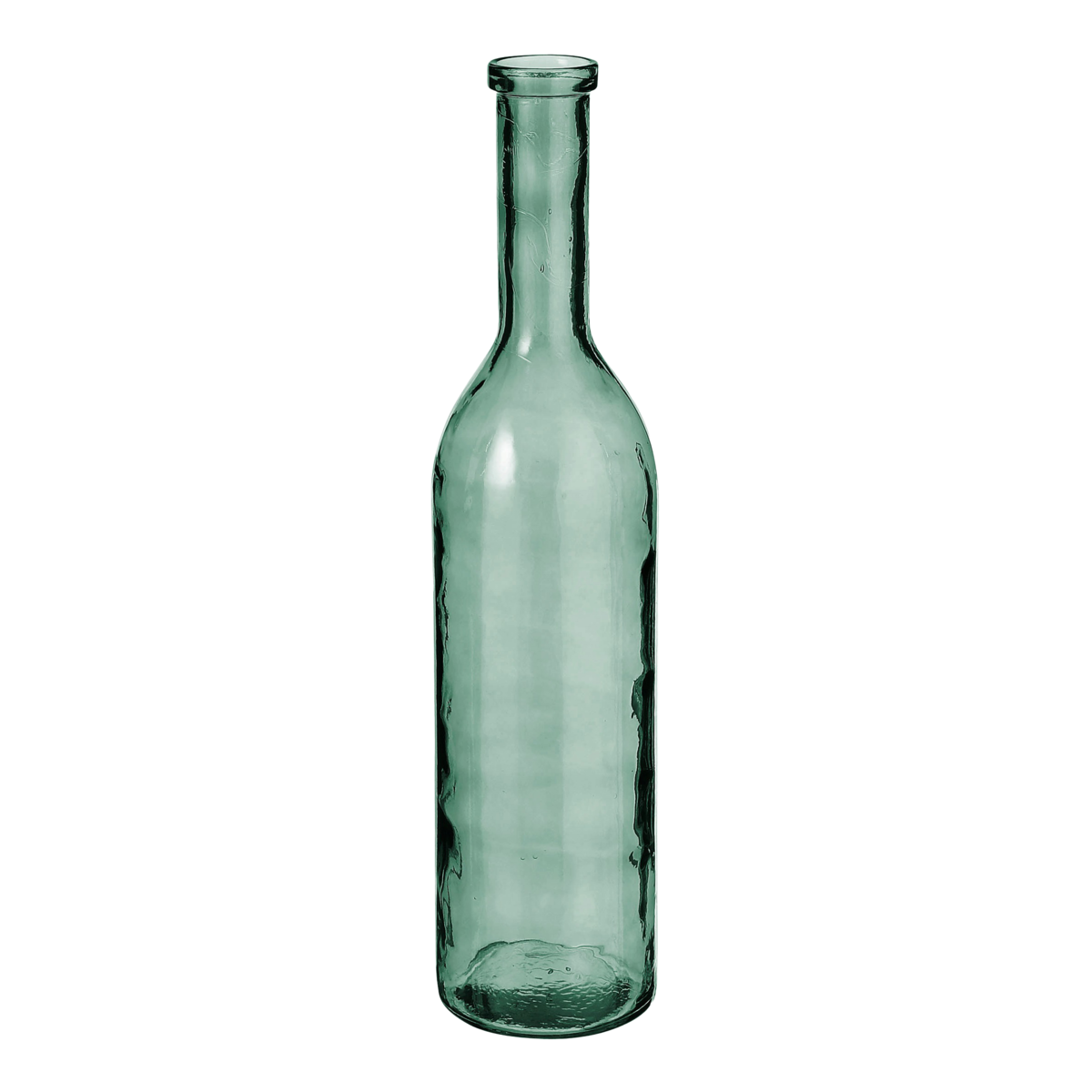 Rioja-Flaschenvase – H75 x Ø18 cm – recyceltes Glas – Grün