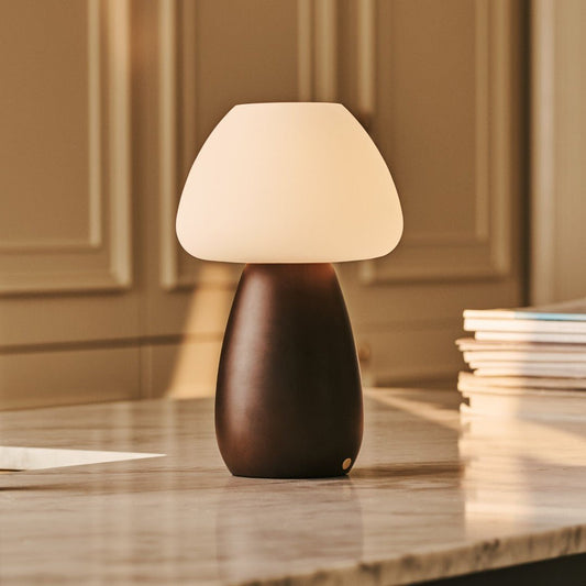 Bären Dunkelbraune Lampe – wiederaufladbar, dimmbar & kabellos