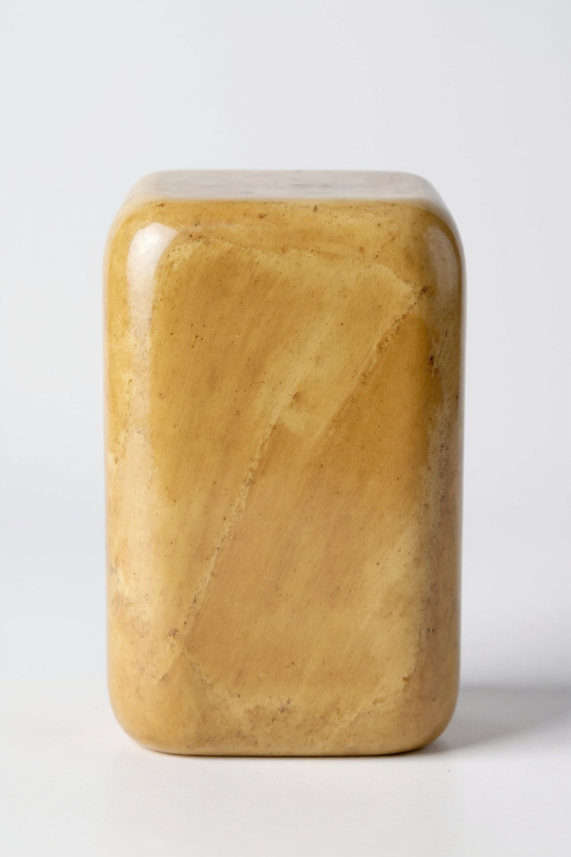 Holzhocker aus Suarholz – handgefertigt, 50 × 40 × 30 cm