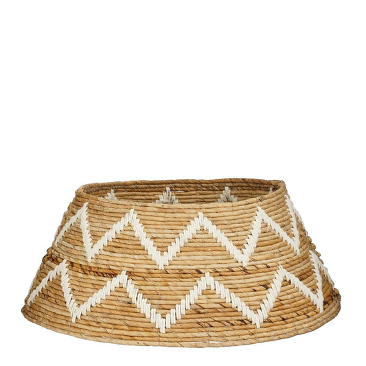 Weihnachtsbaumrock Bananenblätter – Ø60 cm