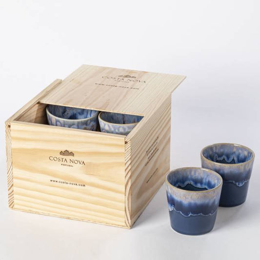 GRESPRESSO – Geschenkbox 8 Lungo-Cups Denim – LSCS 12