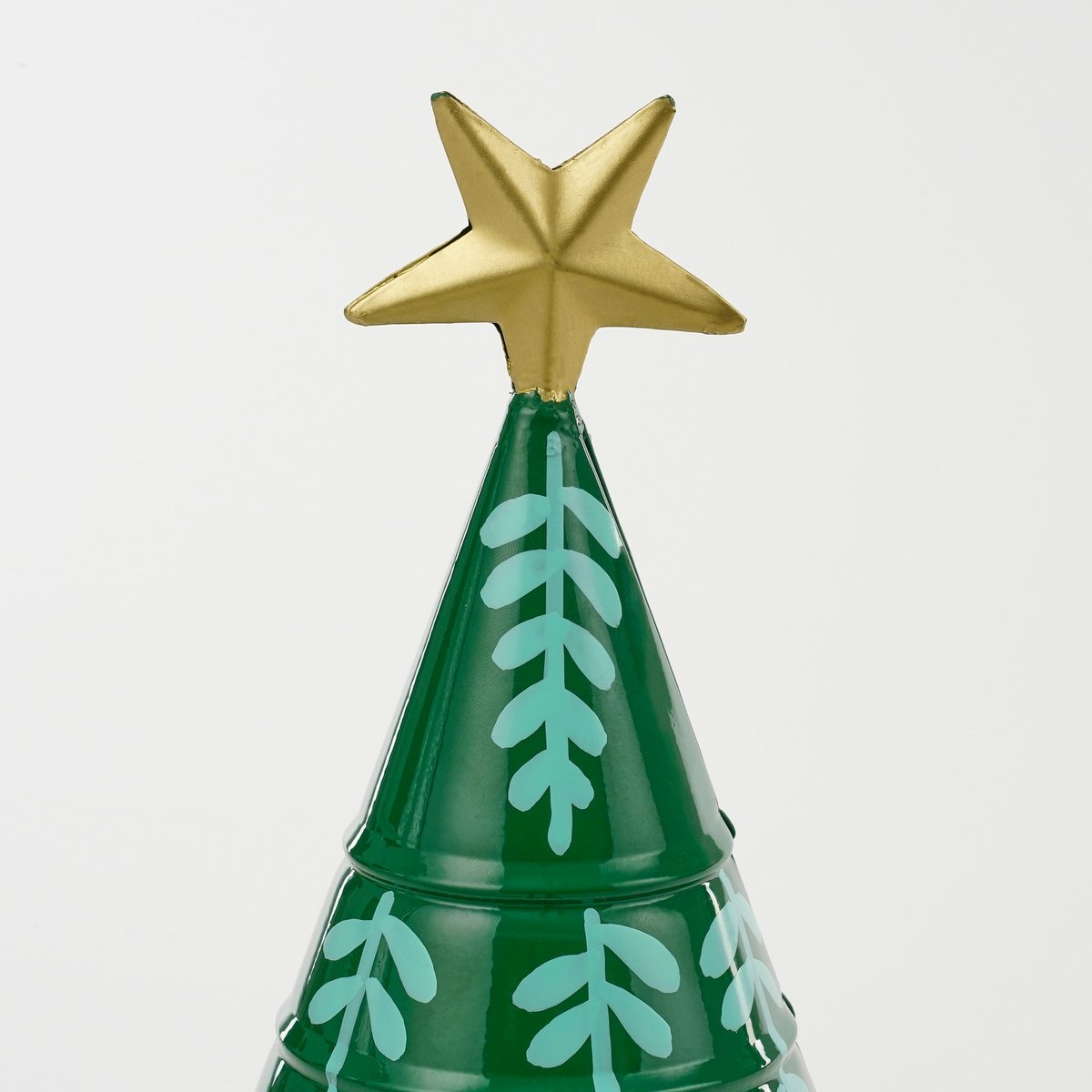Dekoration Weihnachtsbaum - H46 x Ø13 cm - Eisen - Grün
