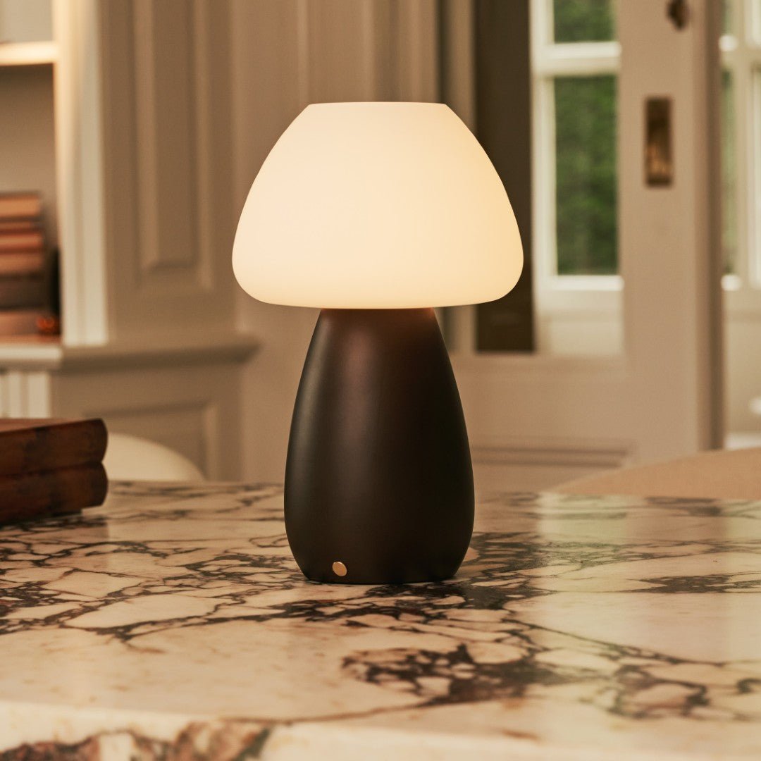 Bären Dunkelbraune Lampe – wiederaufladbar, dimmbar & kabellos