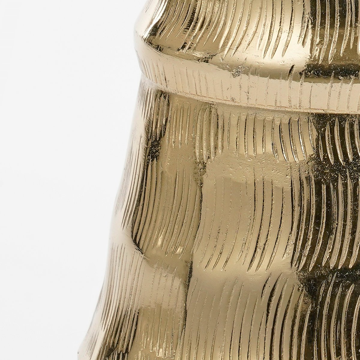 Goldener Weihnachtsbaum aus Aluminium – 36 cm Hoch, Fensterbank & Kamin