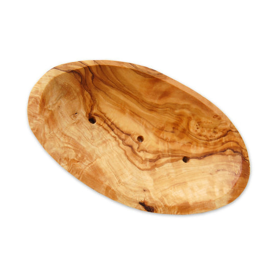 Seifenschale oval ca. 14 – 16 cm aus Olivenholz