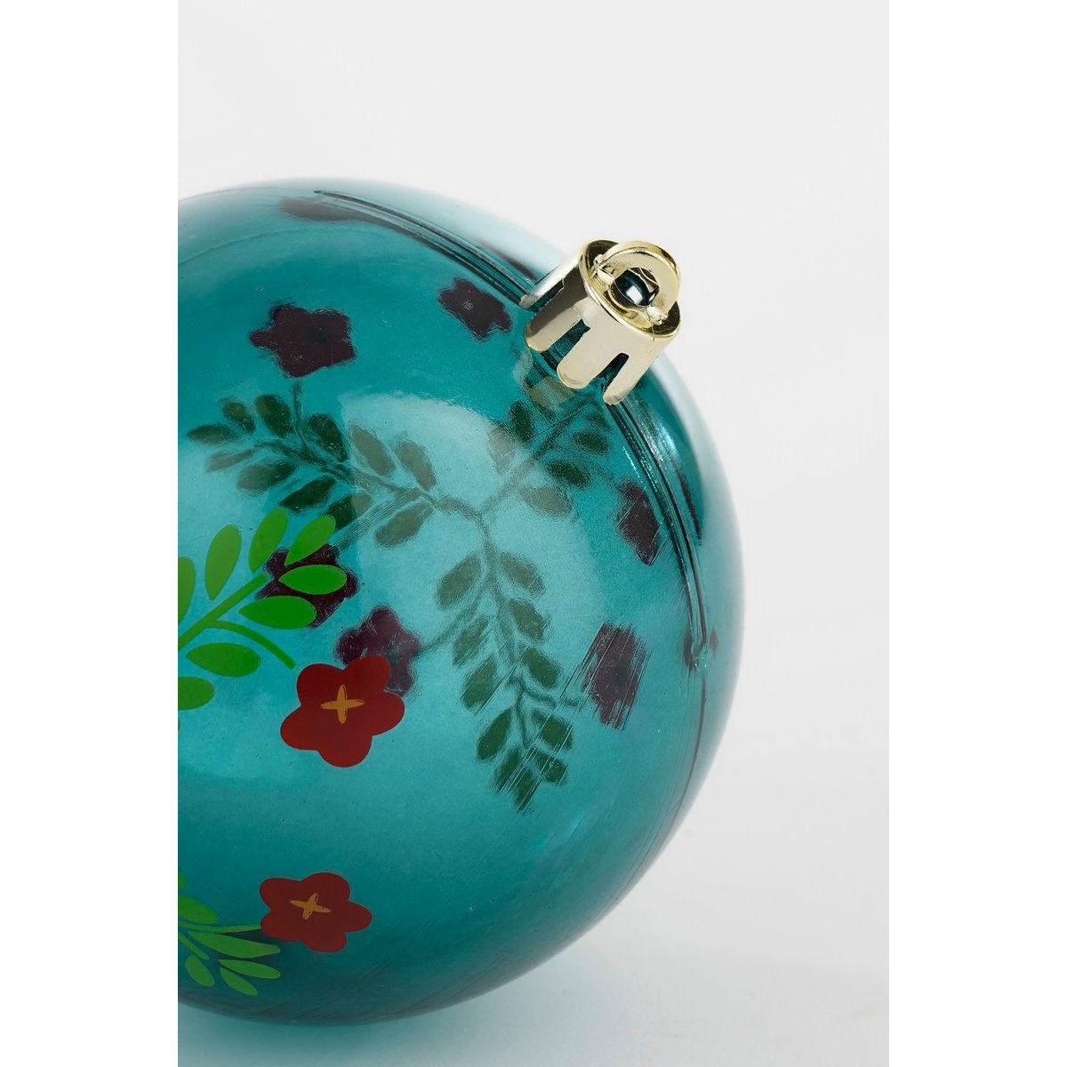 Weihnachtskugeln-Set 9-teilig Ø8 cm – Unzerbrechlich Grün