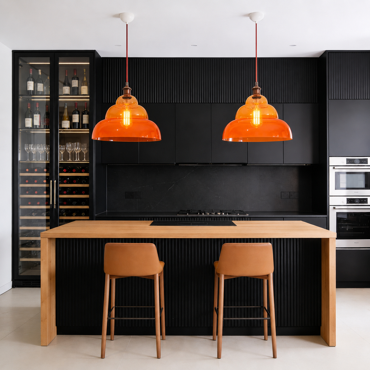 Pendelleuchte aus Glas 35 cm – HALO Honey