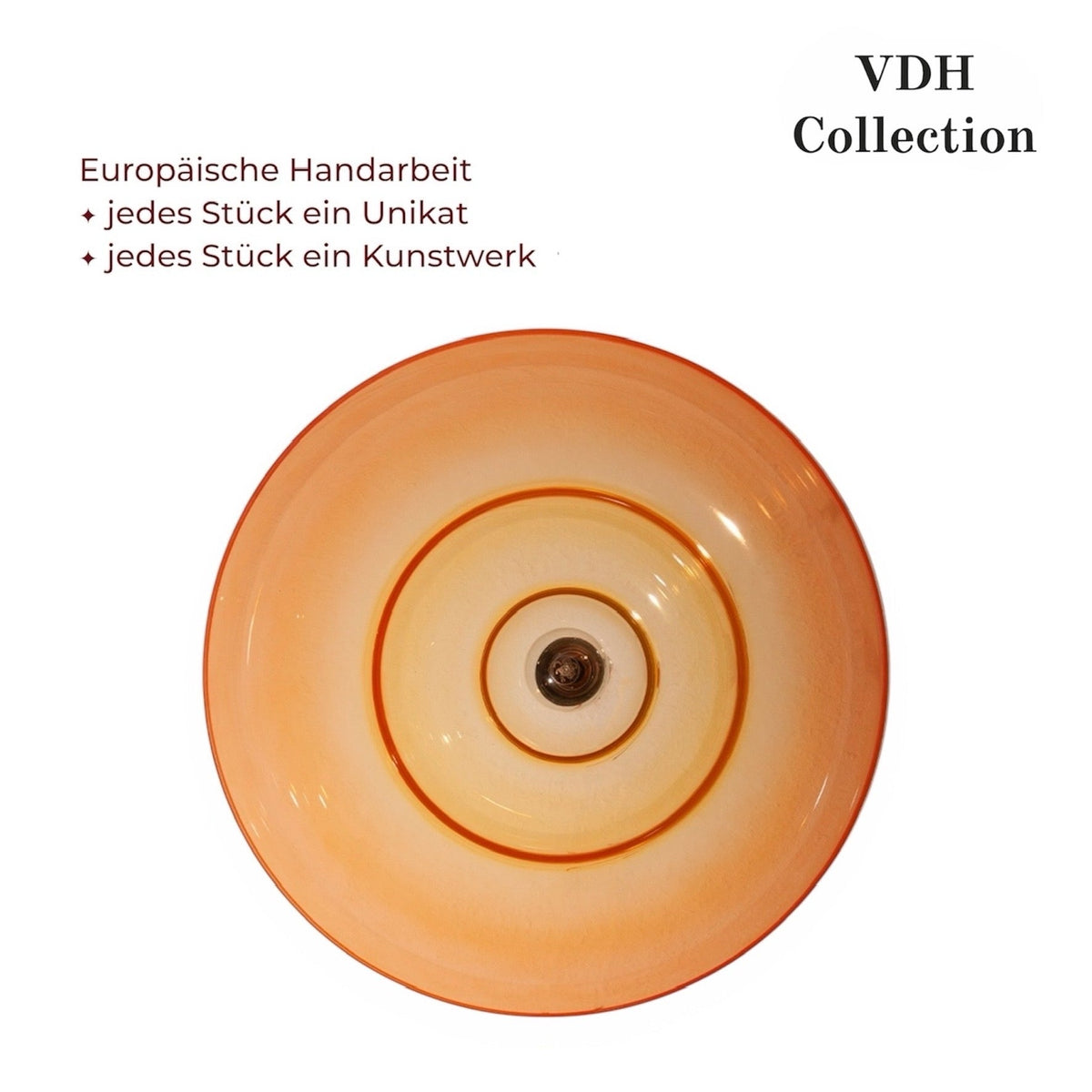Pendelleuchte aus Glas 35 cm – HALO Honey
