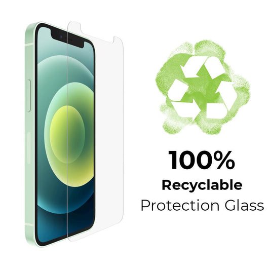100 % RECYCELBAR 2D/3D-Displayschutz aus gehärtetem Glas
