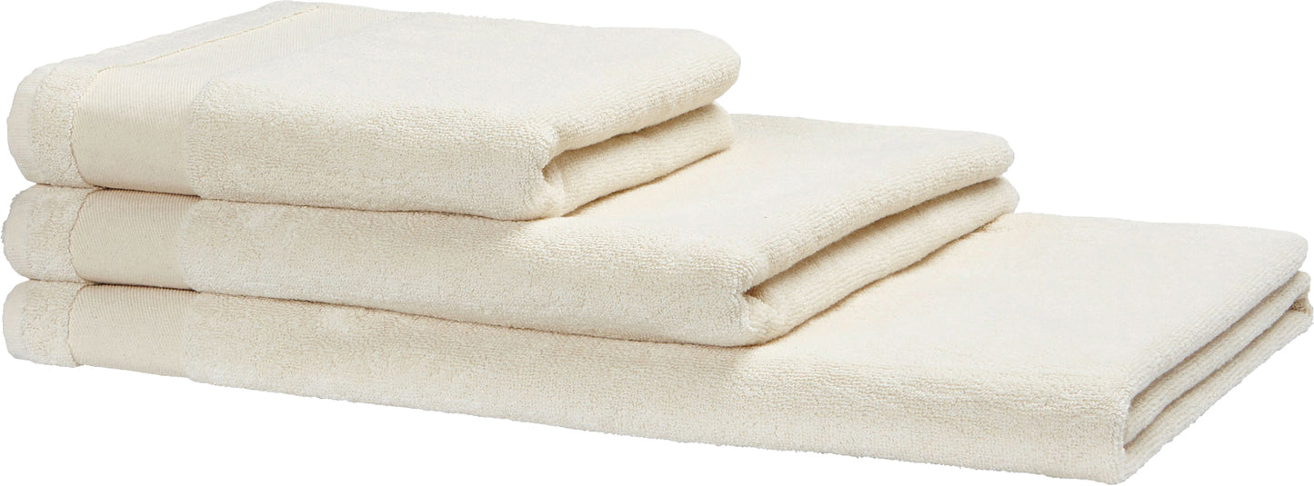 3-Teiliges Handtuchset aus 100% Baumwolle