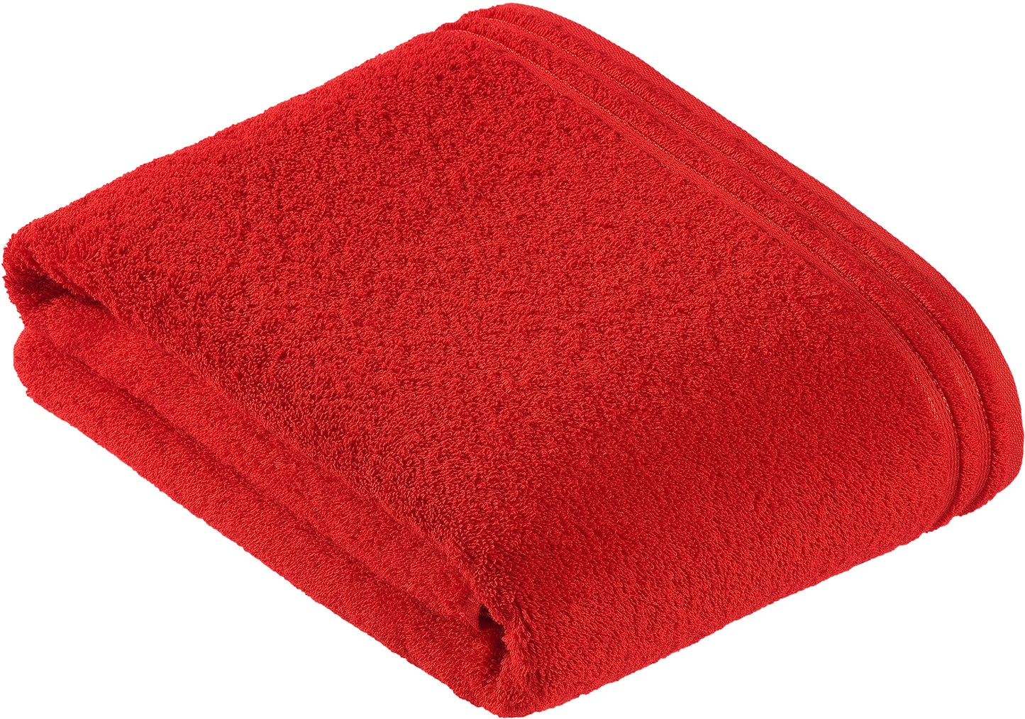 Badetuch „Calypso Feeling“ 100x150 cm in der Farbe crimsonred