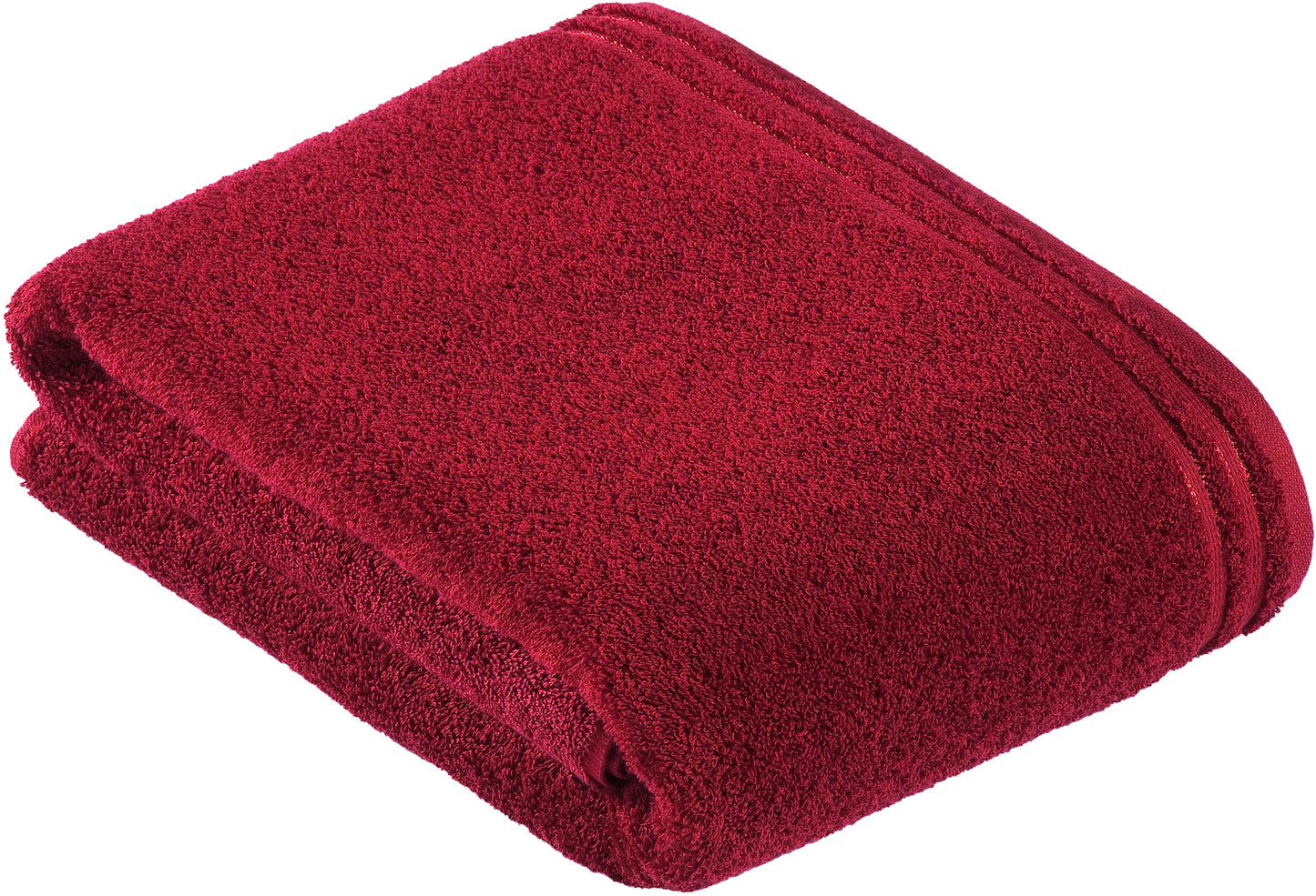 Badetuch „Calypso Feeling“ 100x150 cm in der Farbe ruby